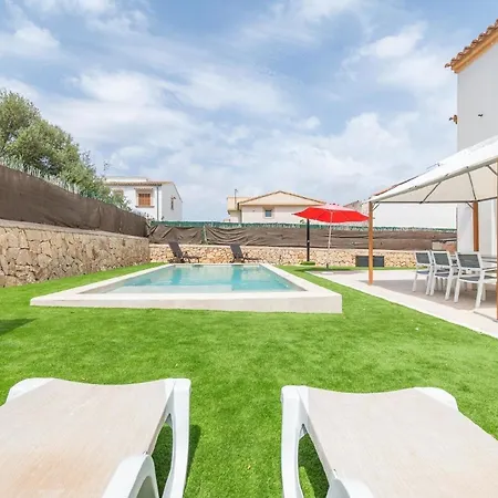 Mit Privatpool Fuer 8 Personen Ca 176 Qm In Portocolom, Mallorca Suedostkueste Von Mallorca *